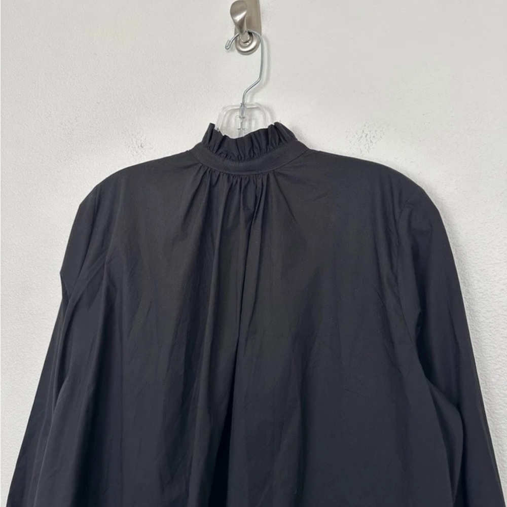 COS Ruffled-Collar Mini Shirt Dress - Tunic Style - Picture 7 of 11